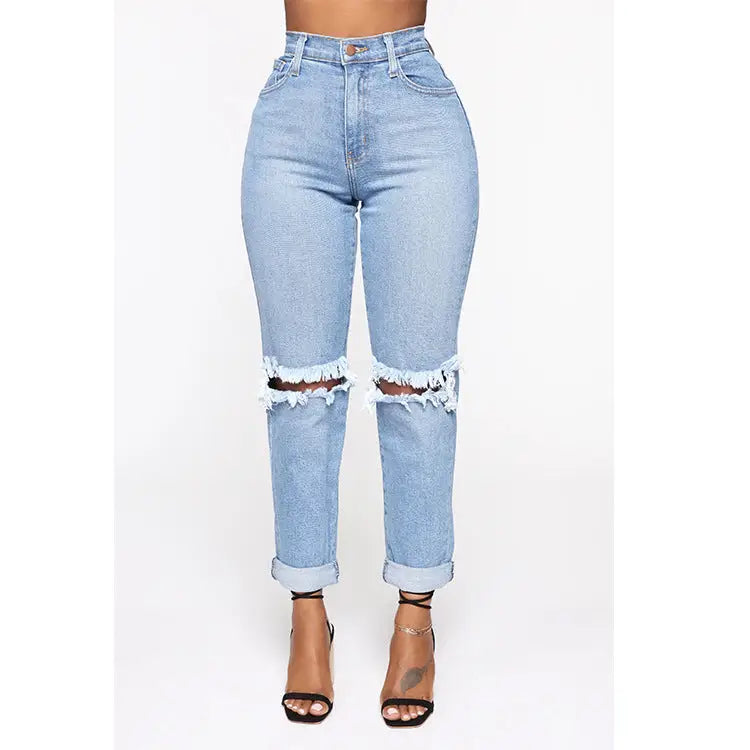 Women's Jeans Are Thin and Have No Elasticity Beyond Trends Hub