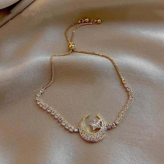 Women’s Korean-style Exquisite Zircon Temperamental Bracelet