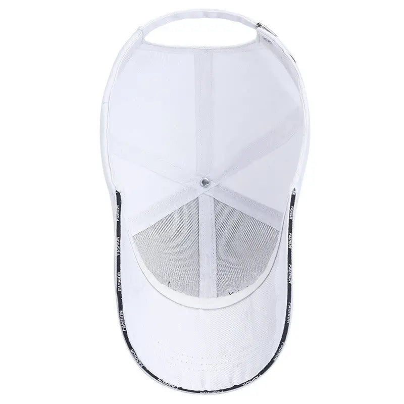 Women’s Korean-style Letter Embroidered Peaked Cap Baseball Cap