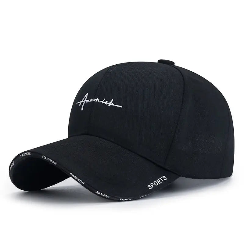 Women’s Korean-style Letter Embroidered Peaked Cap Baseball Cap