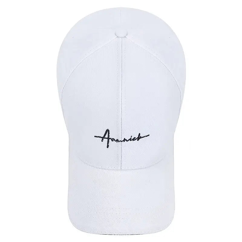Women’s Korean-style Letter Embroidered Peaked Cap Baseball Cap