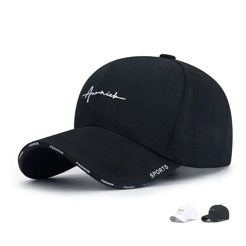 Women’s Korean-style Letter Embroidered Peaked Cap Baseball Cap