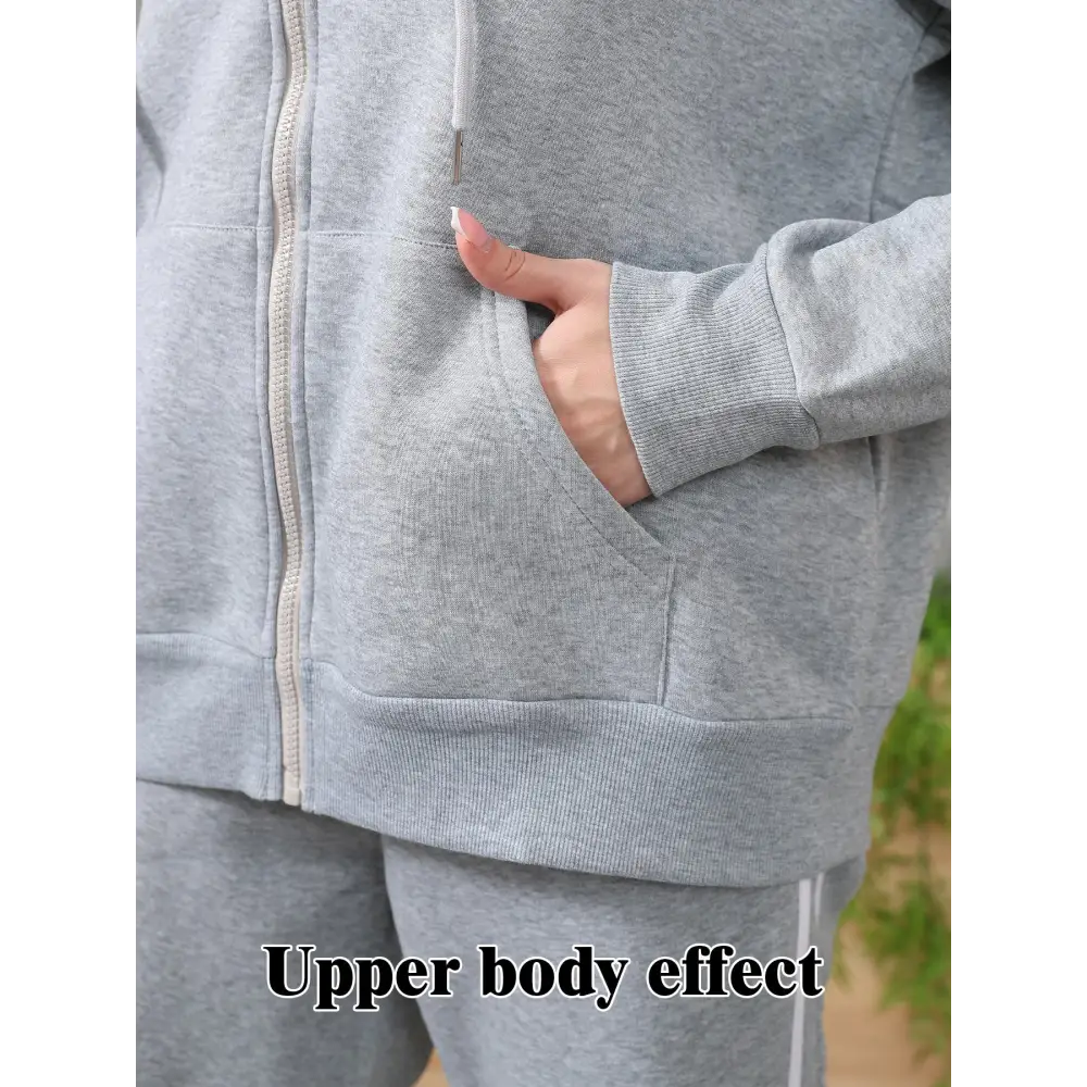 Women's Long Sleeved Hoodie Set Beyond Trends Hub