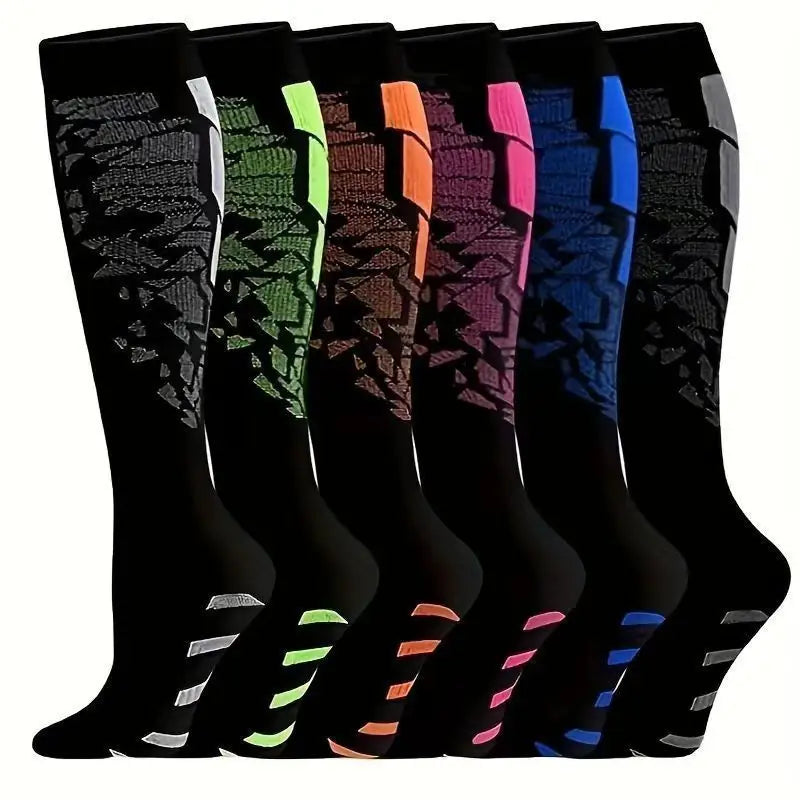 Women's Minimalist Cartoon Printed Pressure Socks Beyond Trends Hub