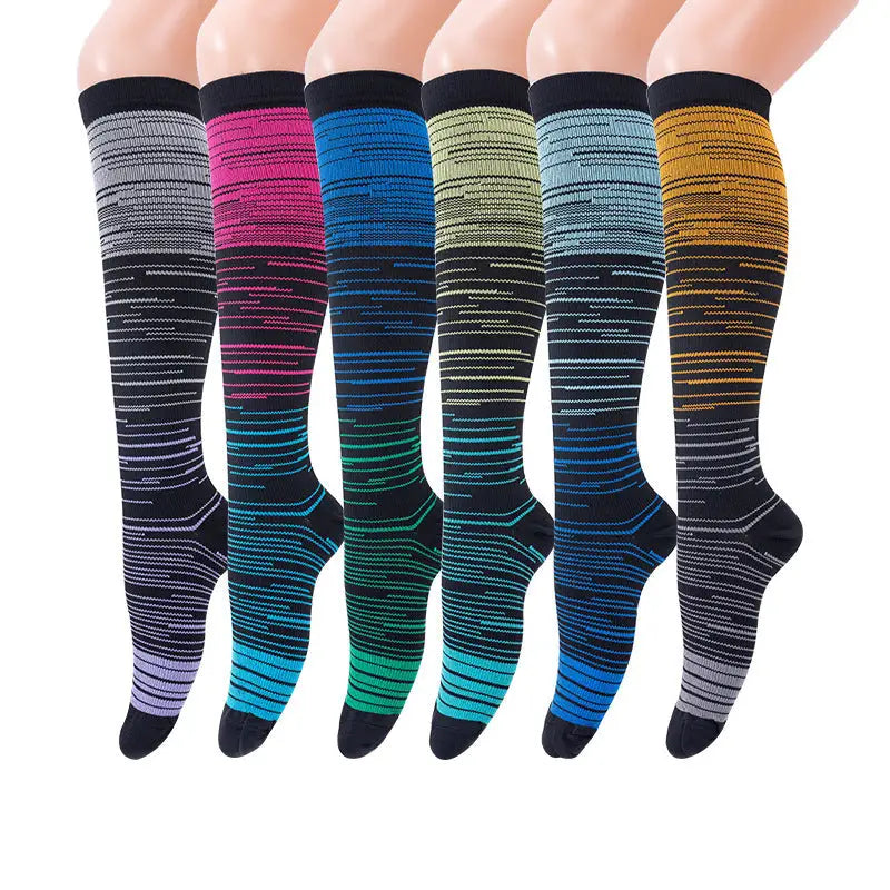 Women's Minimalist Cartoon Printed Pressure Socks Beyond Trends Hub