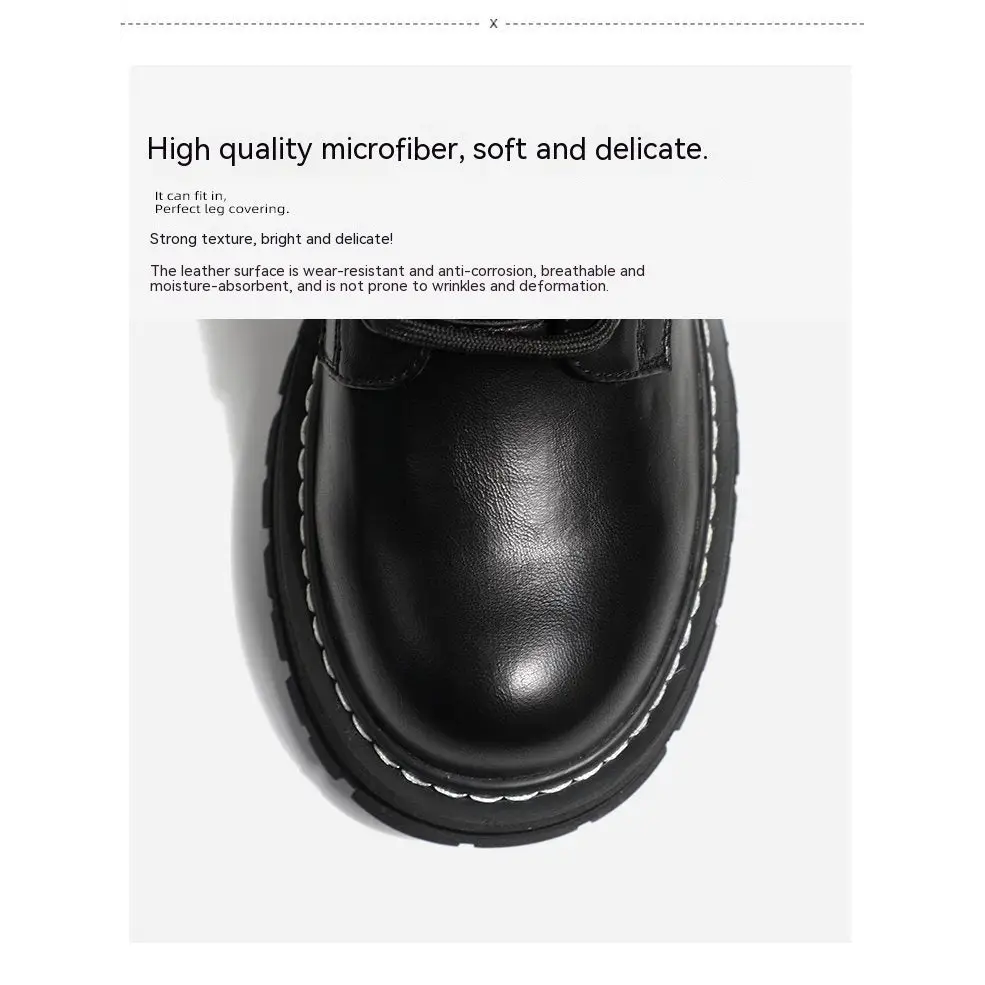 Women's New British Style Boots Fleece-lined Thickening Plus Size Beyond Trends Hub