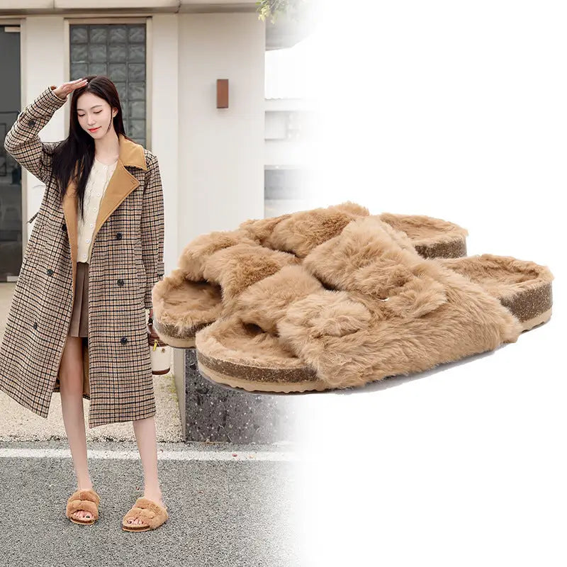 Women's Outer Wear Warm Winter Cotton Slippers Beyond Trends Hub