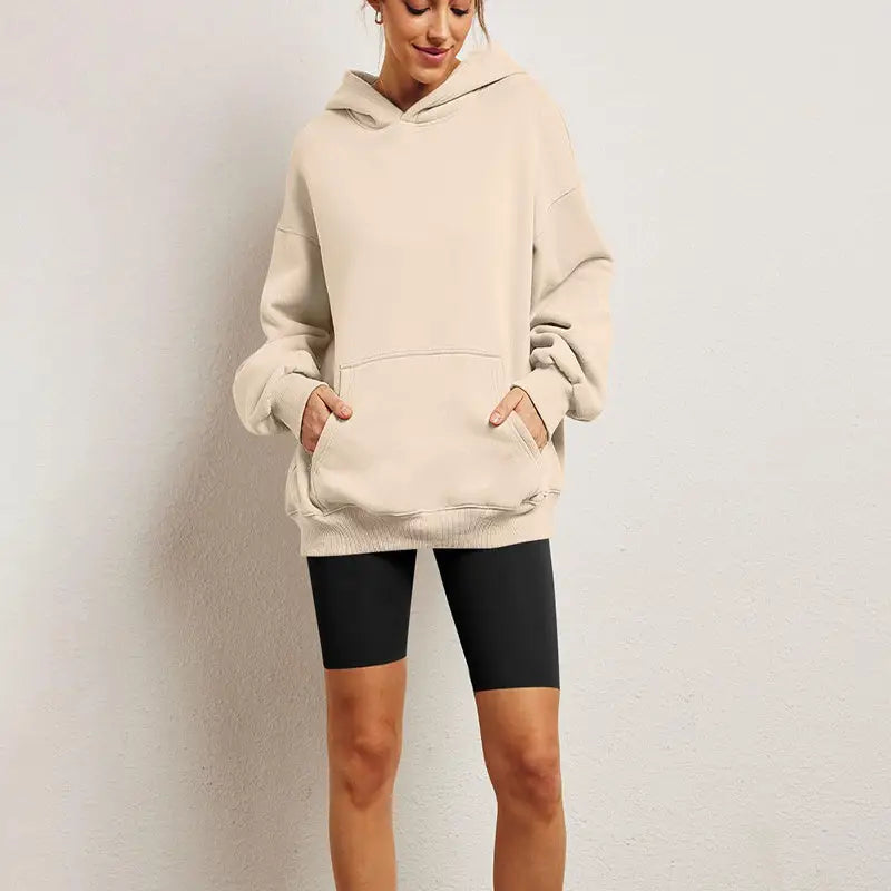 Women’s Oversized Hoodies Fleece Loose Sweatshirts With Pocket Long Sleeve Pullover Hoodies Sweaters Winter Fall