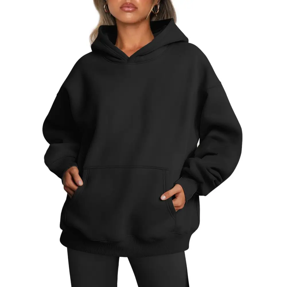 Women’s Oversized Hoodies Fleece Loose Sweatshirts With Pocket Long Sleeve Pullover Hoodies Sweaters Winter Fall