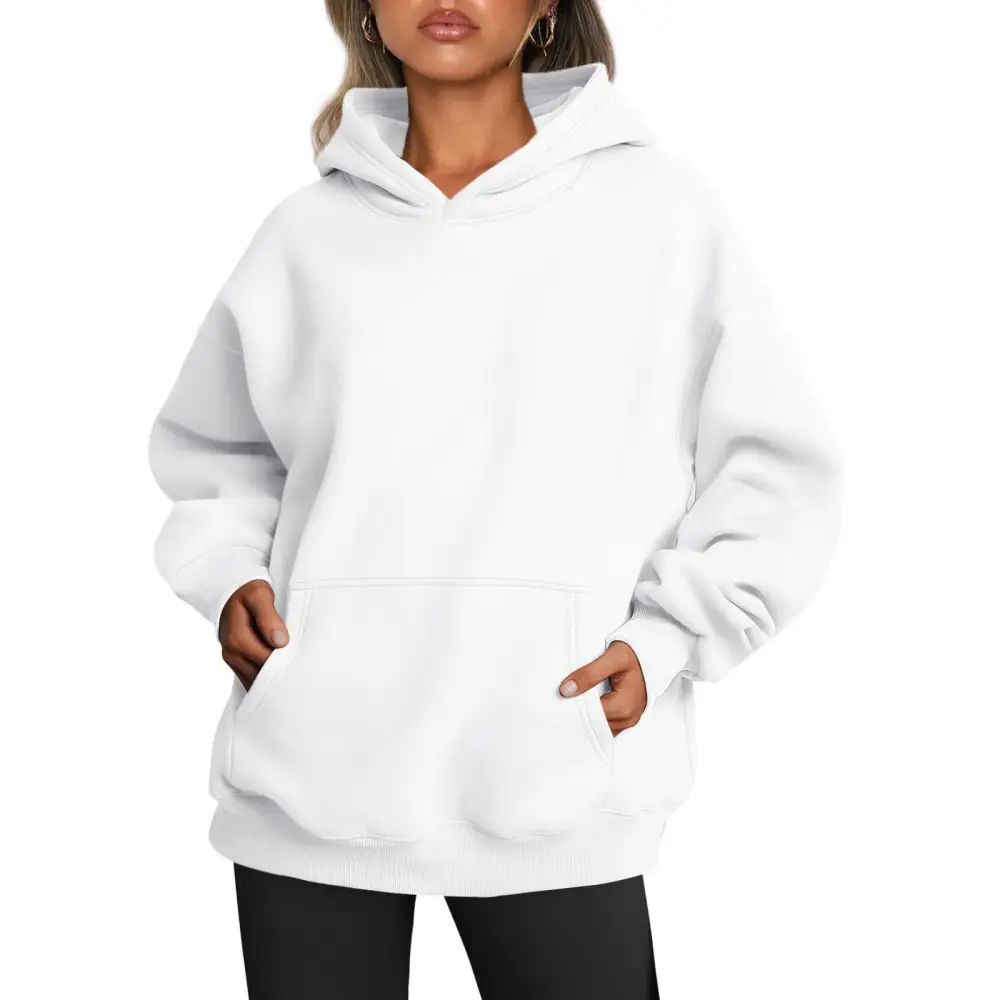 Women’s Oversized Hoodies Fleece Loose Sweatshirts With Pocket Long Sleeve Pullover Hoodies Sweaters Winter Fall