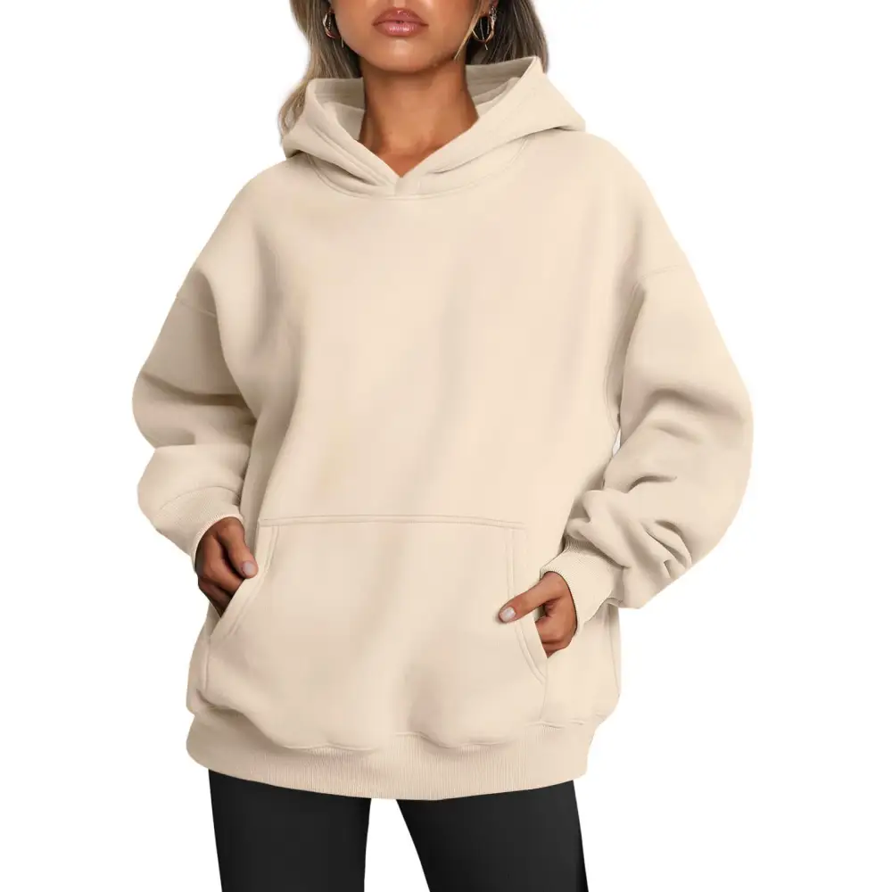 Women’s Oversized Hoodies Fleece Loose Sweatshirts With Pocket Long Sleeve Pullover Hoodies Sweaters Winter Fall