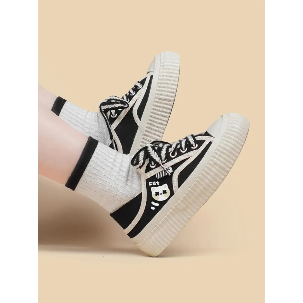 Women’s Platform Casual Canvas Shoes