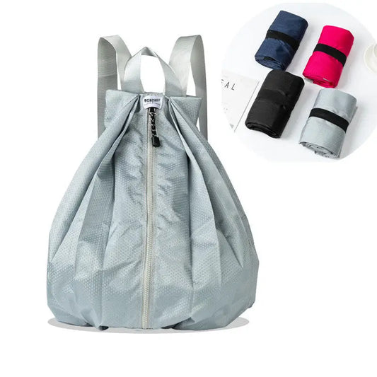 Women's Portable Foldable Backpack Ins Outdoor Waterproof Sports Travel Bag Campus Schoolbag For Girls Beyond Trends Hub