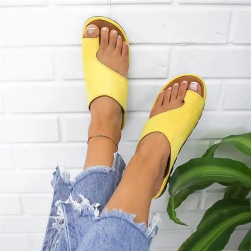 Womens Sandals New Female Shoes Comfy Platform Flat Sole Orthopedic Bunion Corrector Plus Size 35-43 Casual Shoes Woman Beyond Trends Hub