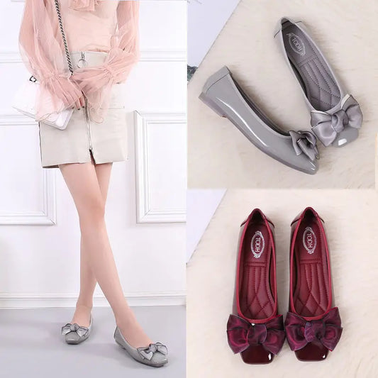 Womens Shoes Ballet Flats Boat Shoes Woman Slip-on Elegant Shine Beyond Trends Hub