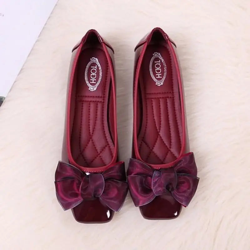 Womens Shoes Ballet Flats Boat Shoes Woman Slip-on Elegant Shine Beyond Trends Hub
