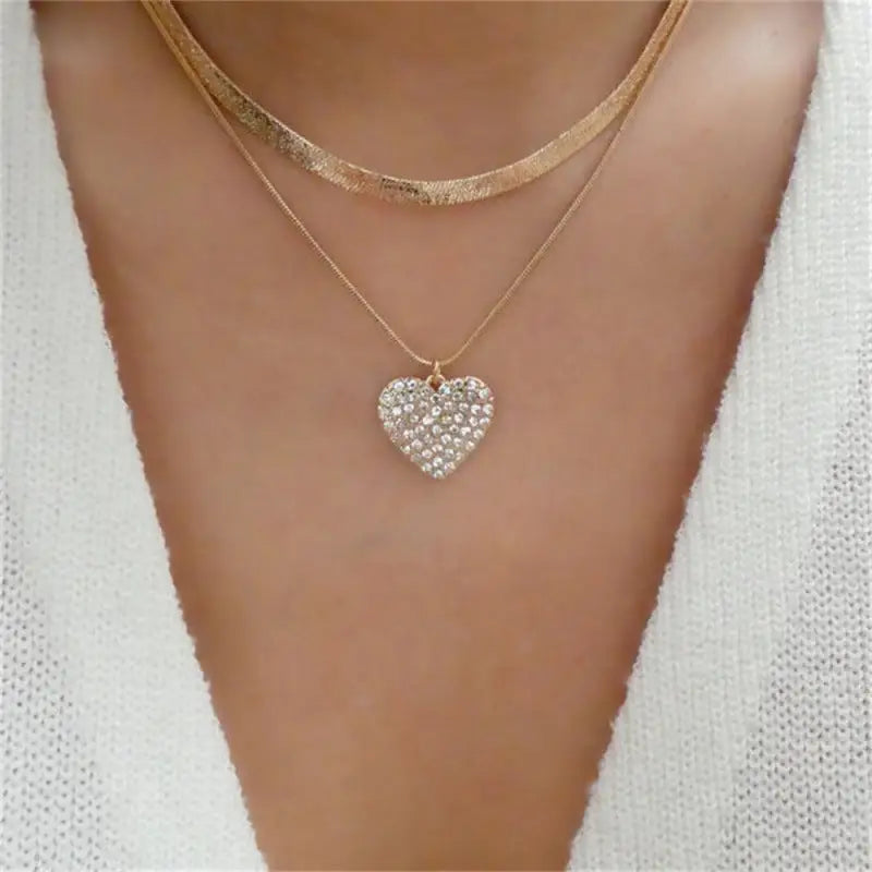 Women’s Simple Fashion Multi-layer Necklace - Nes 08109