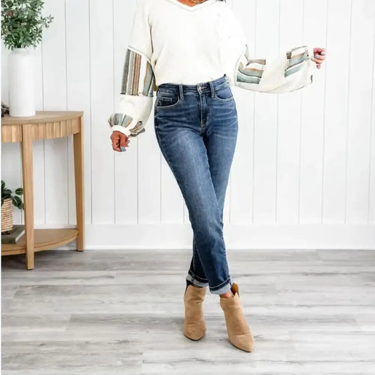 Women's Slim Pull-up Jeans Beyond Trends Hub