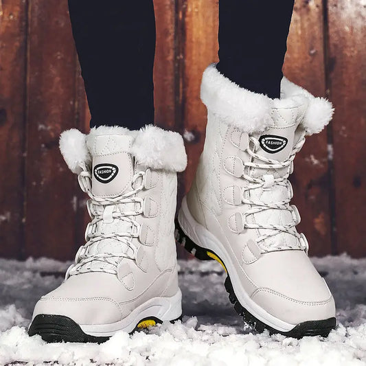 Women's snow boots warm and velvet women's shoes Beyond Trends Hub