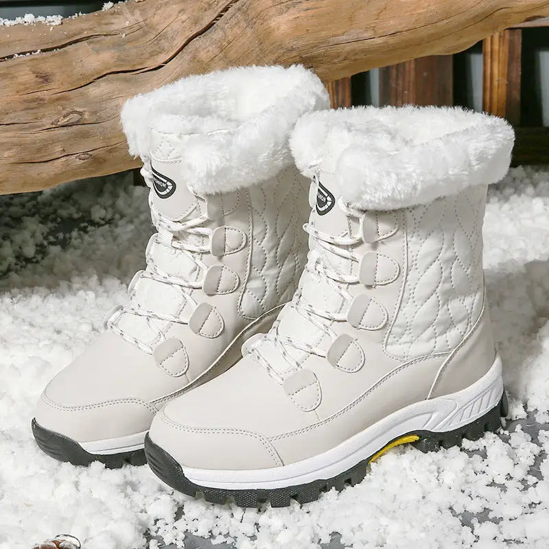 Women's snow boots warm and velvet women's shoes Beyond Trends Hub