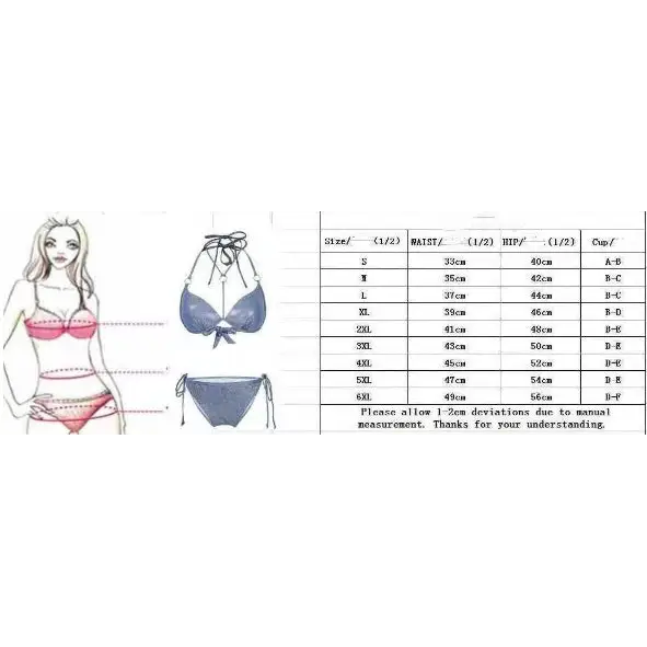 Women’s Split Plus Size Striped High Waist Swimsuit