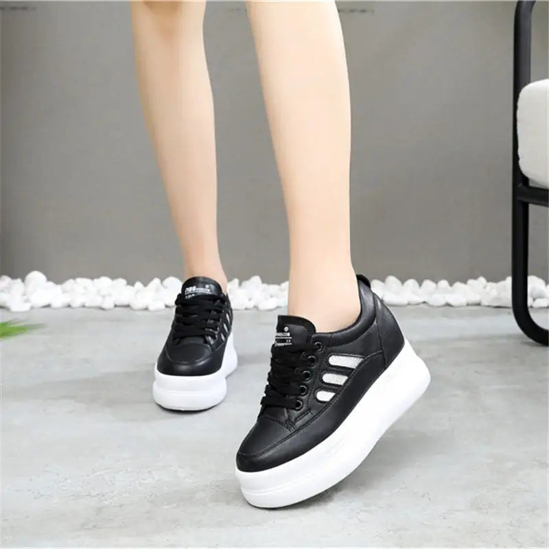 Women's Sports Height Increasing Insole Wedge Platform Shoes Beyond Trends Hub