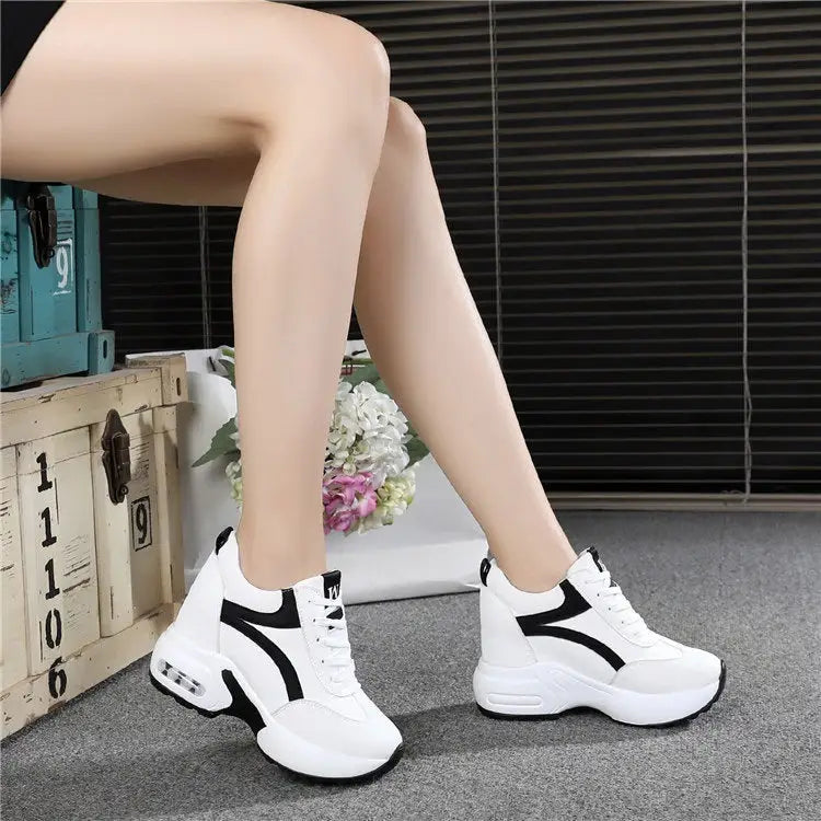 Women's Sports Height Increasing Insole Wedge Platform Shoes Beyond Trends Hub