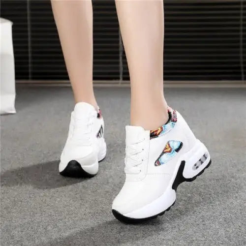 Women's Sports Height Increasing Insole Wedge Platform Shoes Beyond Trends Hub