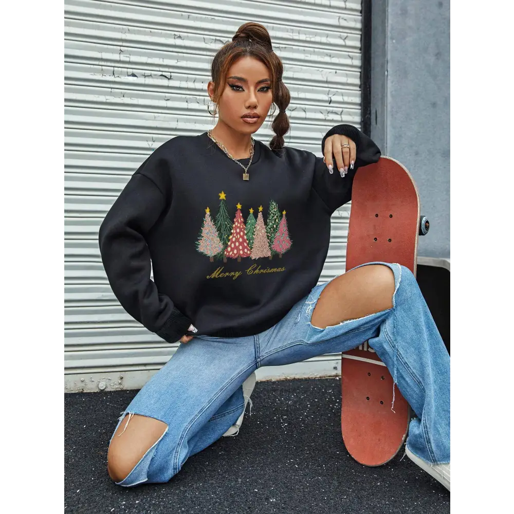 Women’s sweater - Black / XS - 5