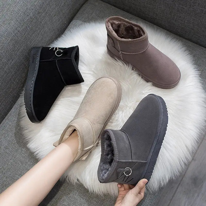Women's Thick Fashion Wear Winter Cotton Shoes Beyond Trends Hub
