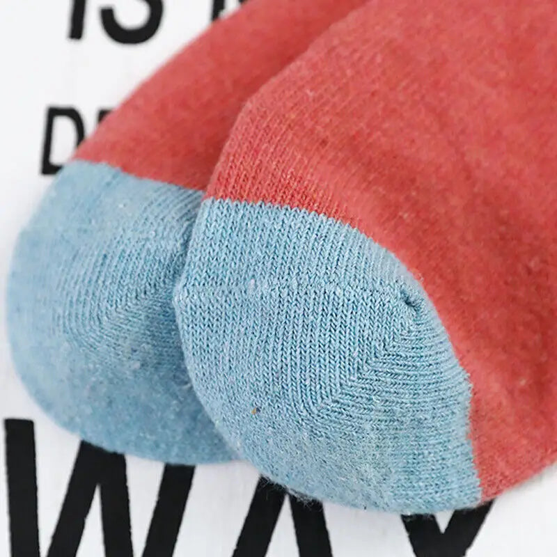 Womens Thick Socks Wool Thermal Warm Knitting Nordic Ladies Socks Winter - Type1 - 5
