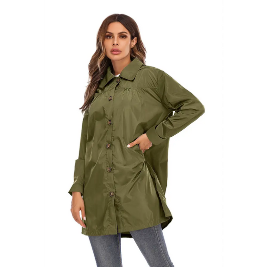 Women’s Waterproof Clothing Outdoor Hooded Waterproof Raincoat Jacket
