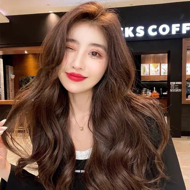Women's Wig Seamless Artificial Hair Full-head Wig Long Curly Hair - Beyond Trends Hub 