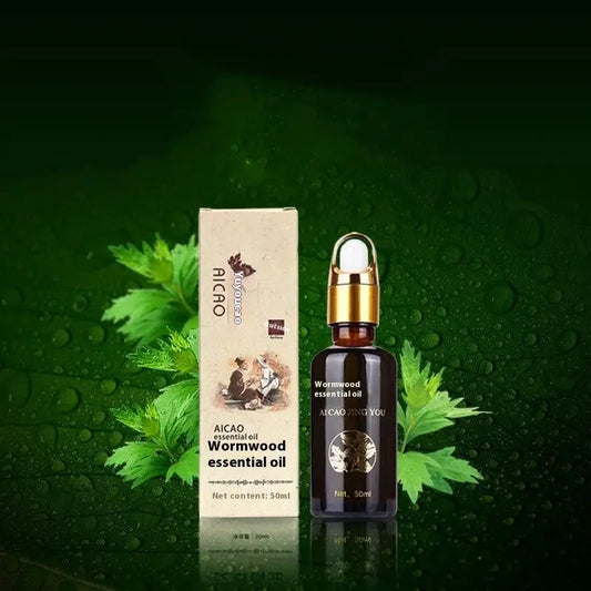 Wormwood Essential Oil Massage Facial Essential Oil - Black / 50ml