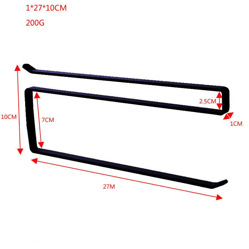 Wrought Iron Cabinet Partition Layer Storage Rack Roll Paper Holder Kitchen Paper Holder Beyond Trends Hub
