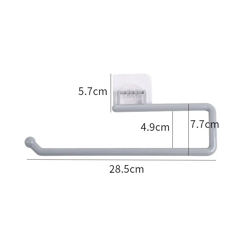 Wrought Iron Cabinet Partition Layer Storage Rack Roll Paper Holder Kitchen Paper Holder Beyond Trends Hub