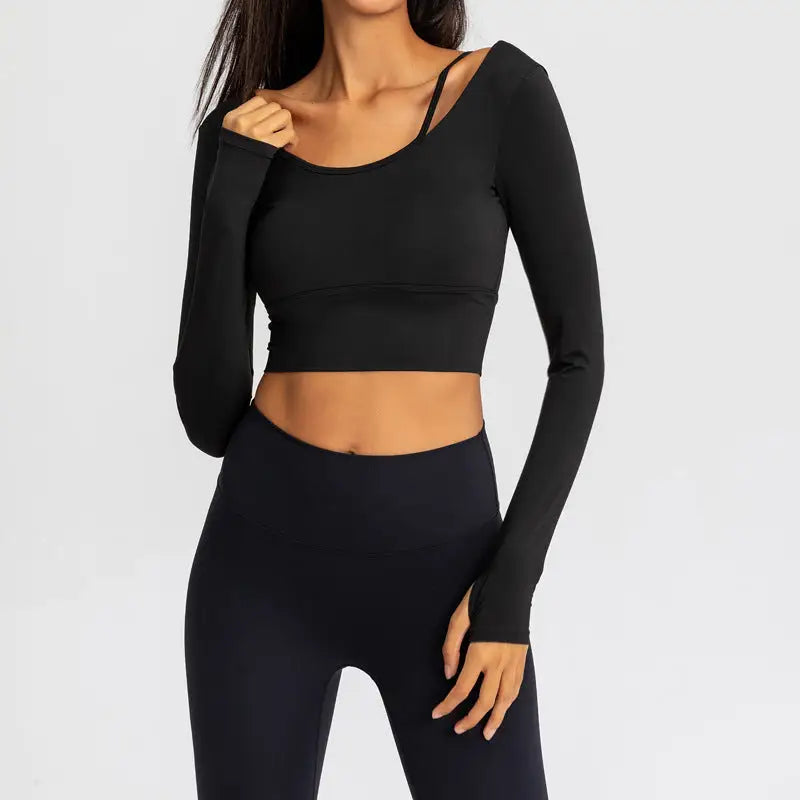 Yoga clothes top women - Beyond Trends Hub 