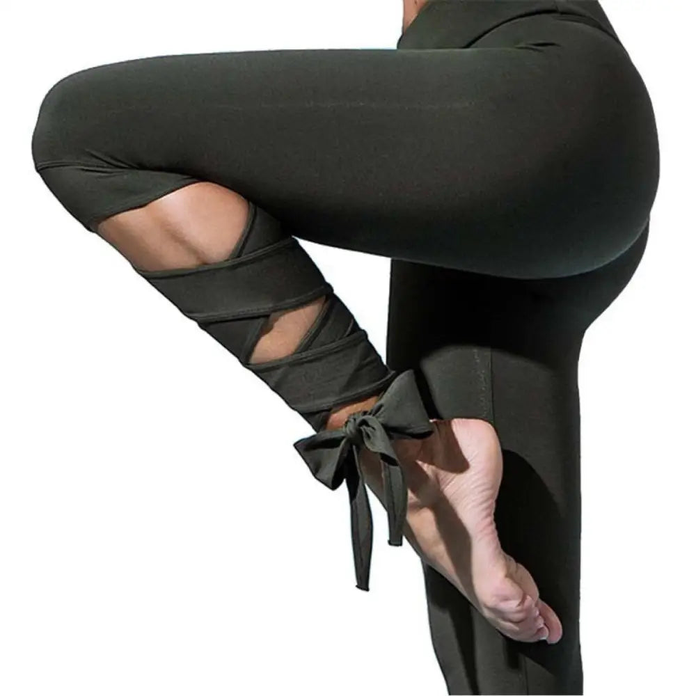 Yoga Sports Tight Leggings For Women Yoga Leggings fitness Pants dance ballet bandage leggings Women Running Tights Beyond Trends Hub
